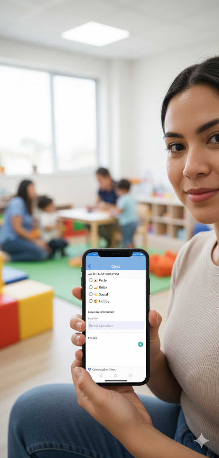 Clincs Mobile Mockup